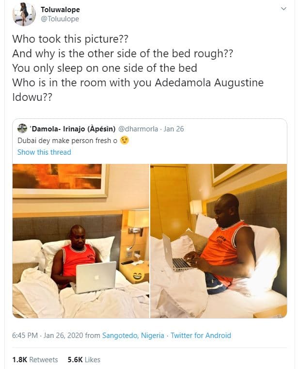 Toluwalope toluulope who took this picture?? and why is the other side of the be