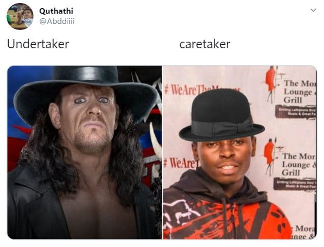 Quthathi abddiiii undertaker caretaker the mol lounge grill wearetl the mor loun