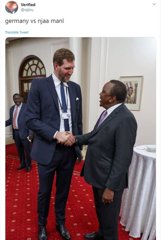 Verified njiiru germany vs njaa mani translate tweet