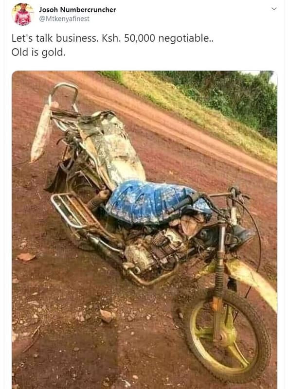 Josoh numbercruncher mtkenyafinest let's talk business. ksh. 50,000 negotiable o