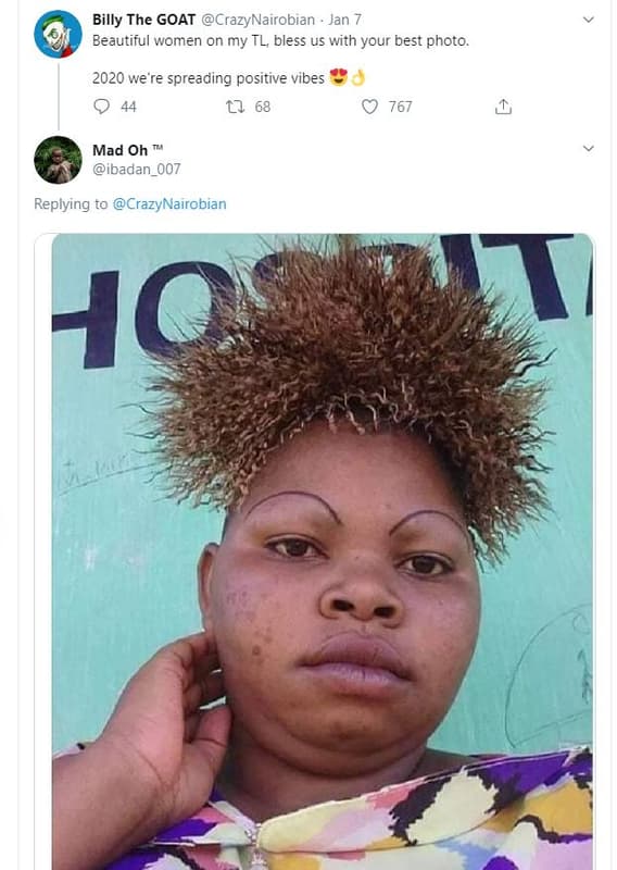 Billy the goat crazynairobian jan beautiful women on my tl, bless us with your b