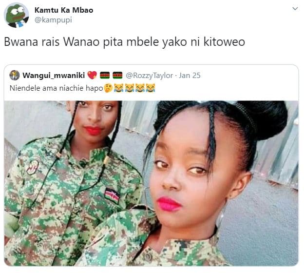 Kamtu ka mbao kampupi bwana rais wanao pita mbele yako ni kitoweo wangui_mwaniki