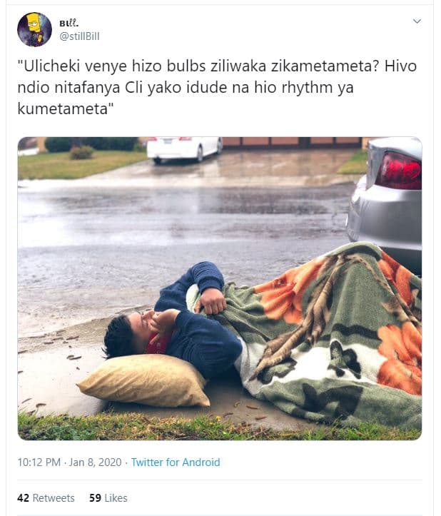 Ble stillbill ulicheki venye hizo bulbs ziliwaka zikametameta? hivo ndio nitafan