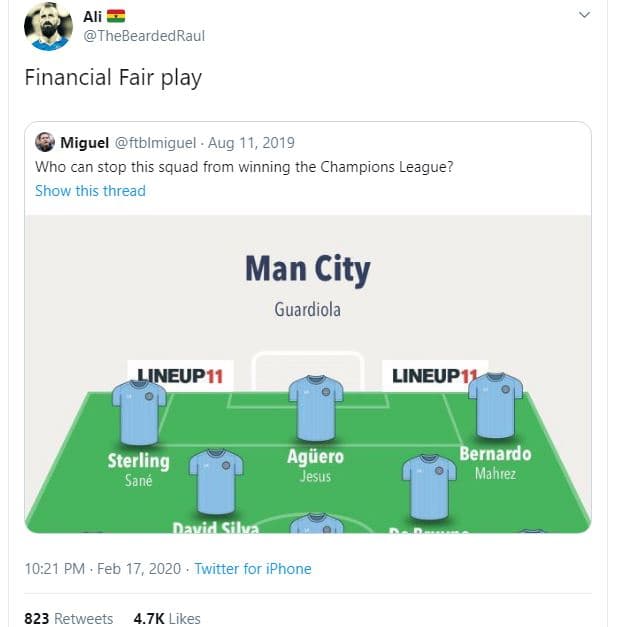 Ali thebeardedraul financial fair play miguel ftblmiguel aug 11, who can stop th