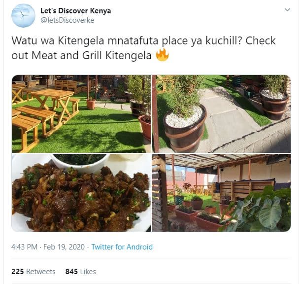 Let's discover kenya letsdiscoverke watu wa kitengela mnatafuta place ya kuchill