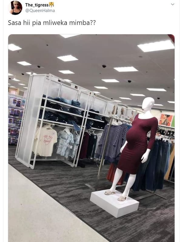 The_tigress queenhalma sasa hii pia mliweka mimba??