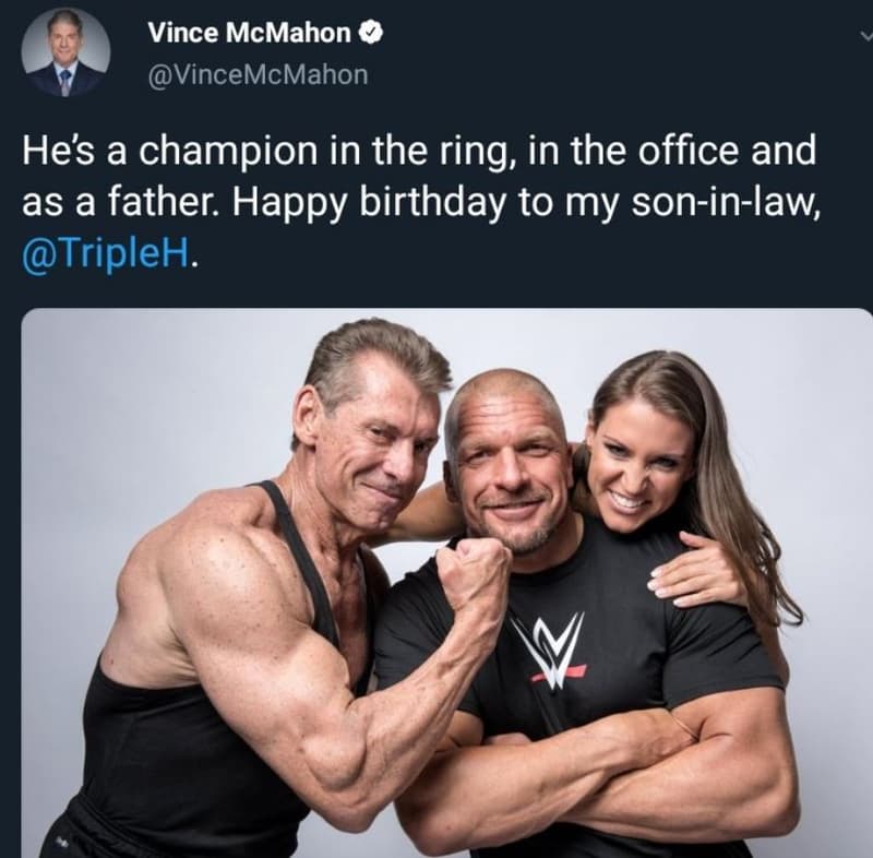Vince mcmahon vincemcmahon hes a champion in the ring, in the office and as a fa