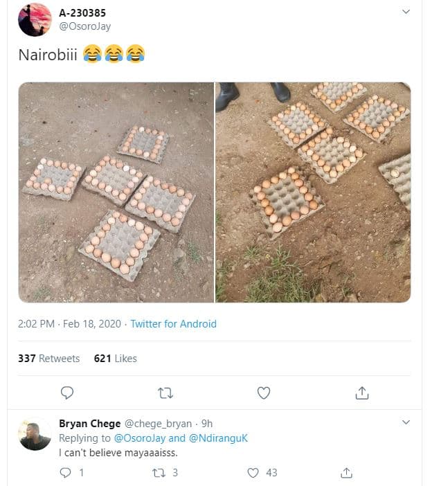 A osorojay nairobiii 2.02 pm feb 8, twitter for android 337 retweets 621 likes b