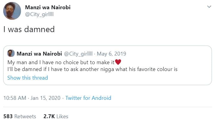 Manzi wa nairobi city girilli was damned manzi wa nairobi city_girllll may 6, my