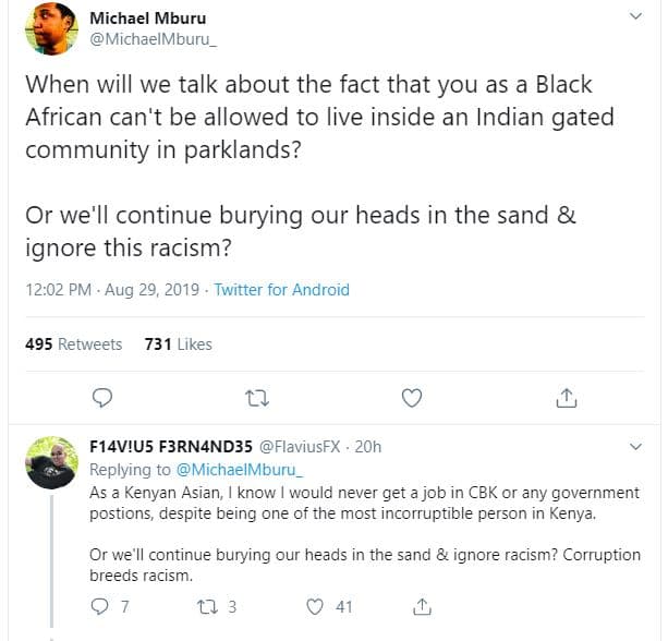 Michael mburu michaelmburu when will we talk about the fact that you as a black