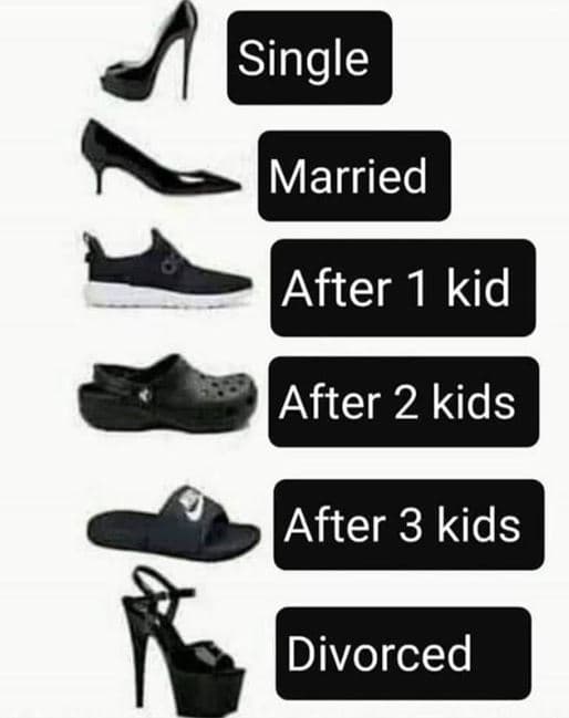 Single married after 1 kid after 2 kids after 3 kids divorced