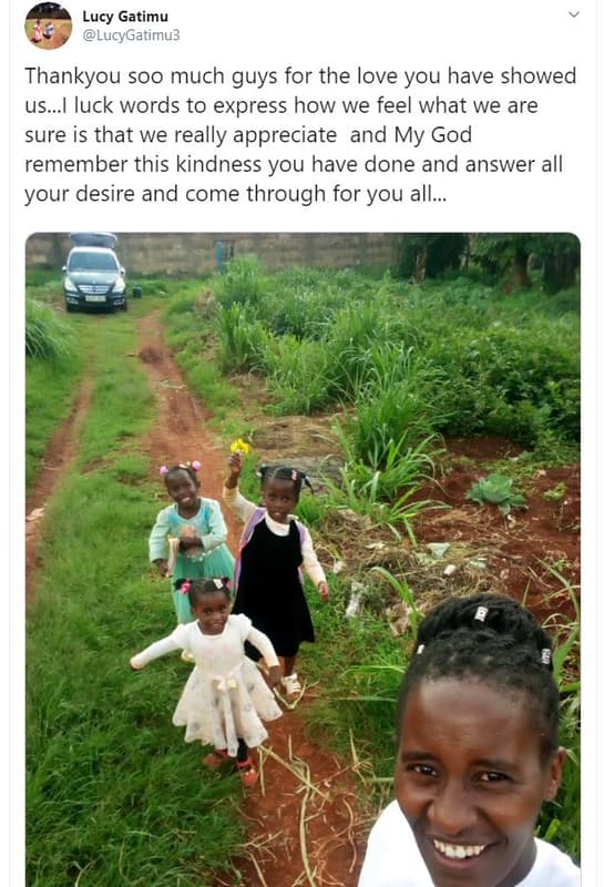 Lucy gatimu lucygatimu3 thankyou soo much guys for the love you have showed us.i