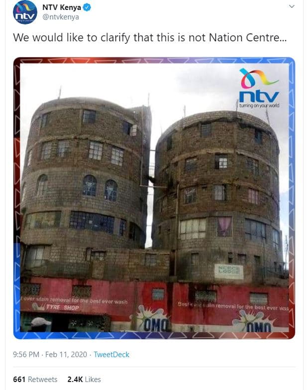 Ntv kenya ntv ntvkenya we would like to clarify that this is not nation centre.