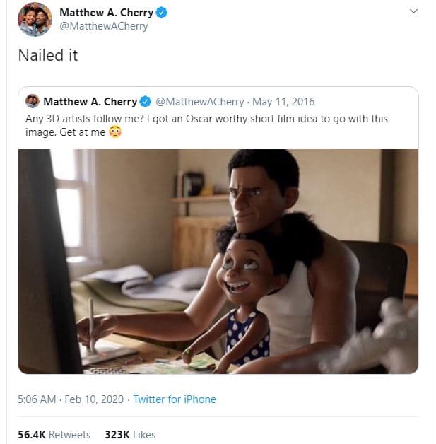 Matthew a. cherry matthewacherry nailed it matthew a. cherry matthewacherry . ma