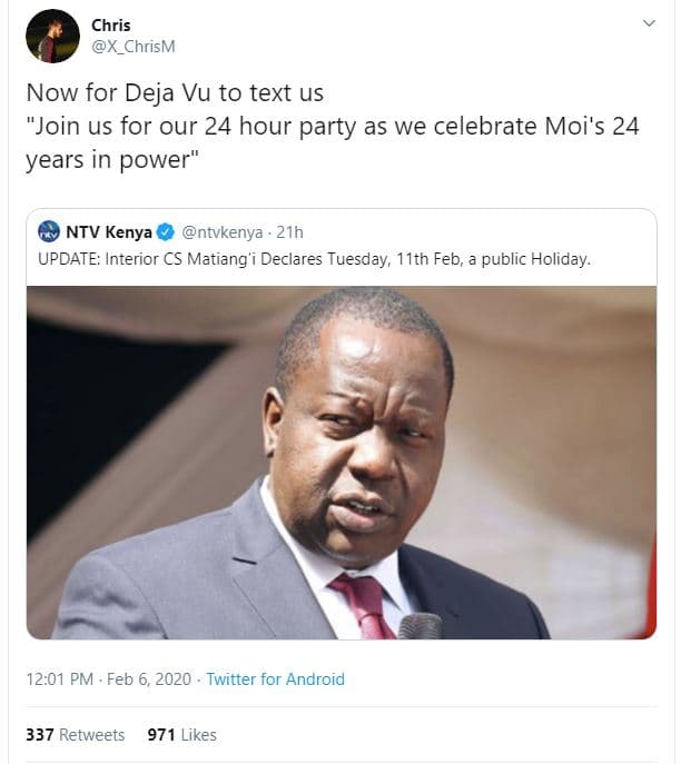 Chris x_chrism now for deja vu to text us 'join us for our 24 hour party as we c