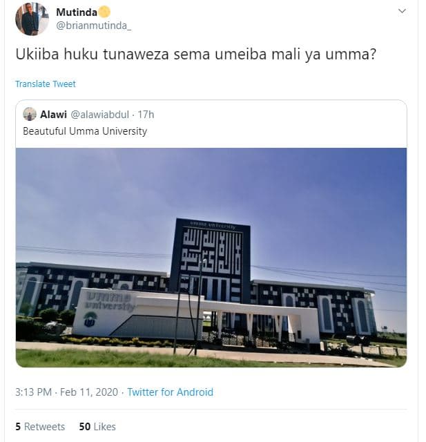 Mutinda brianmutinda_ ukiiba huku tunaweza sema umeiba mali ya umma? translate t