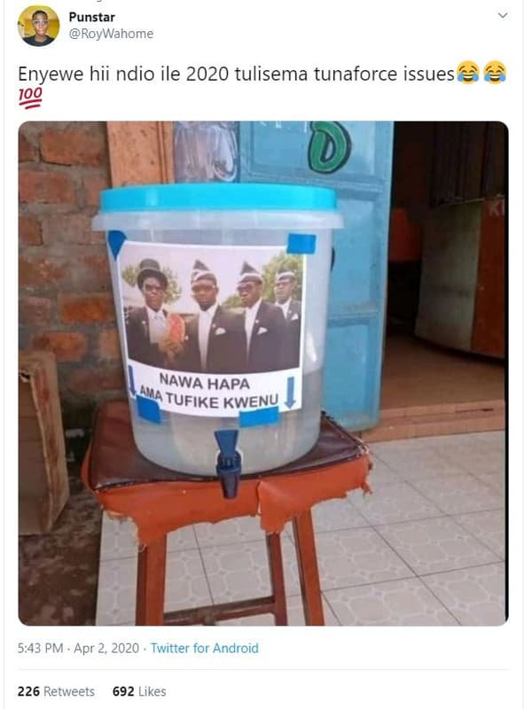 Punstar roywahome enyewe hii ndio ile tulisema tunaforce issues 100 nawa ama hap