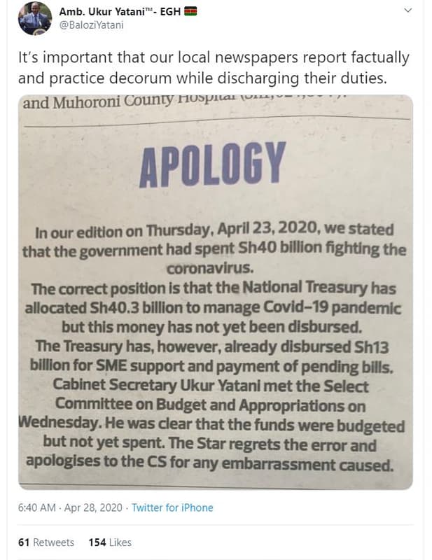 Amb ukur yatani egh baloziyatani it's important that our local newspapers report