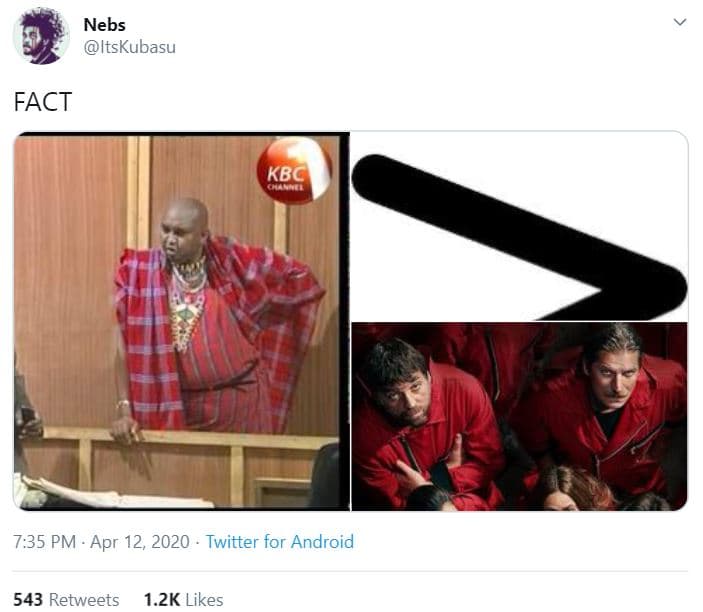 Nebs itskubasu fact kbc 7.35 pm apr 12, twitter for android 543 retweets 1.2k li