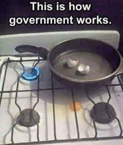 This is how government works.