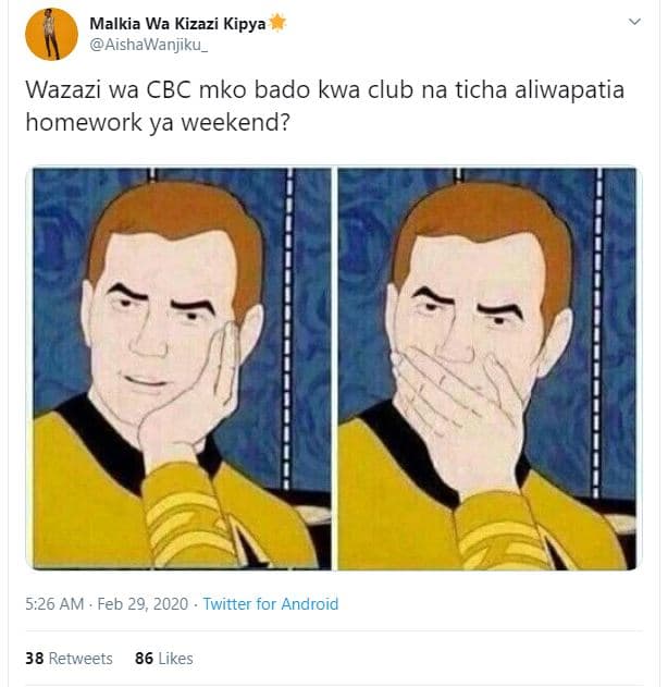 Malkia wa kizazi kipya aishawanjiku _ wazazi wa cbc mko bado kwa club na ticha a