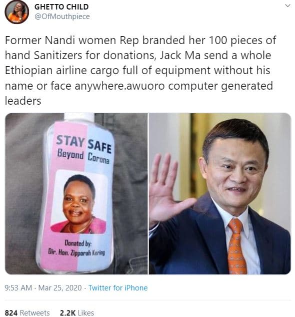 Ghetto child ofmouthpiece former nandi women rep branded her 100 pieces of hand