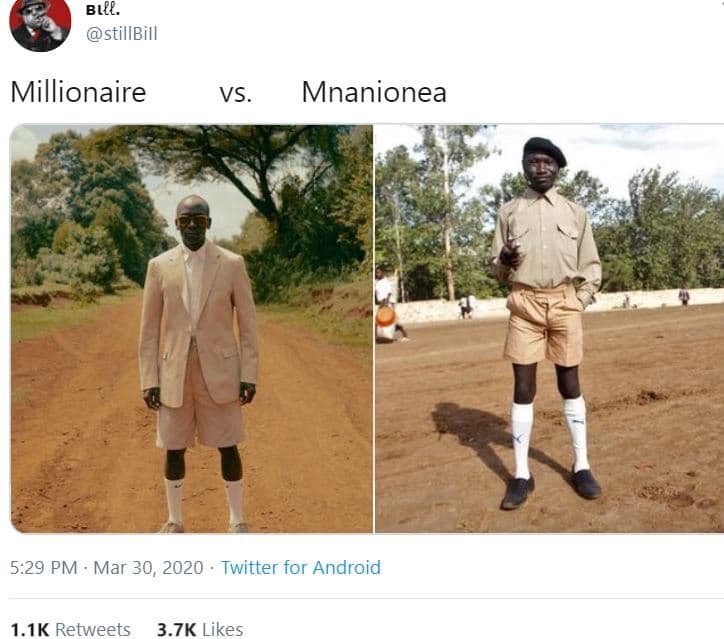 Blł. stillbill millionaire vs. mnanionea 5.29 pm mar 30, twitter for android 1.i