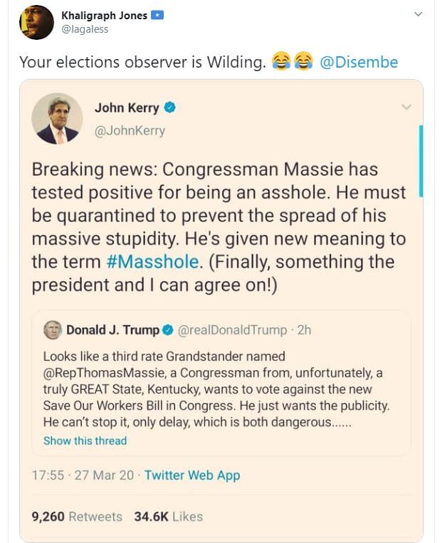 Khaligraph jones lagaless your elections observer is wilding disembe john kerry