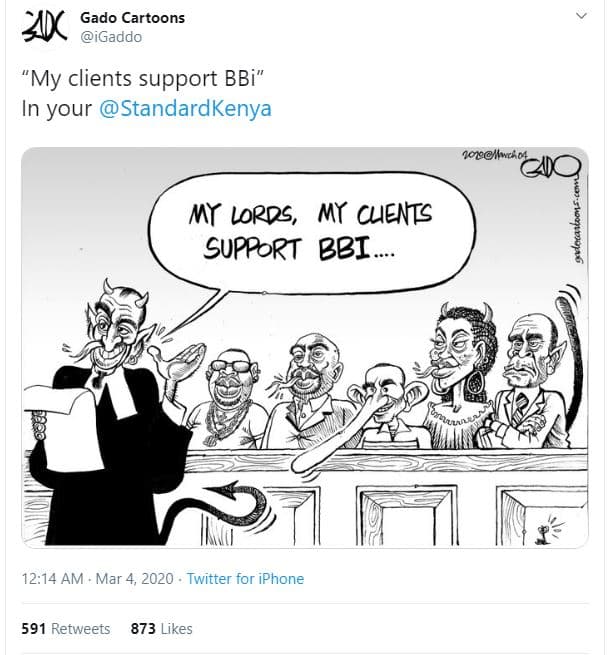An gadoccartoons igaddo my clients support bbi in your standardkenya jorlwiu cii