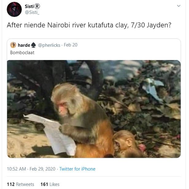 Sisti sisti _ after niende nairobi river kutafuta clay 730 jayden? harde pherlic