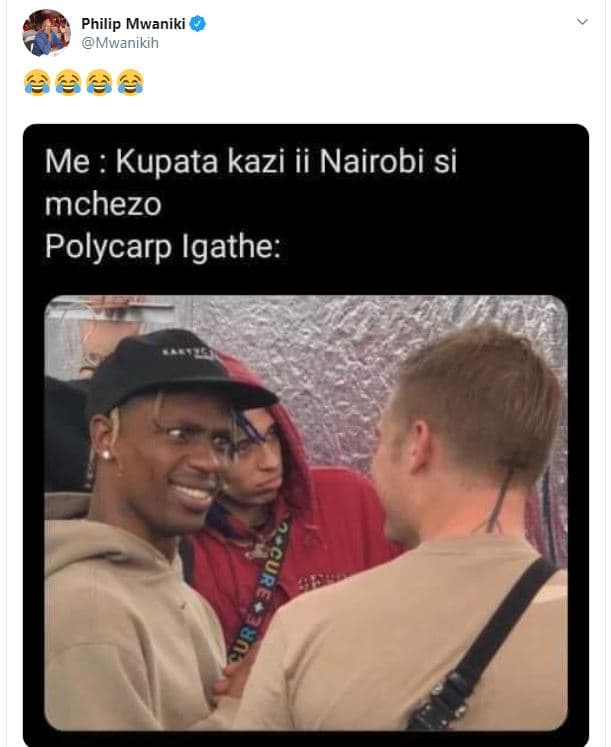 Philip mwaniki mwanikih e66 me kupata kazi ii nairobi si mchezo polycarp igathe