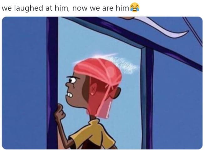 We laughed at him, now we are him