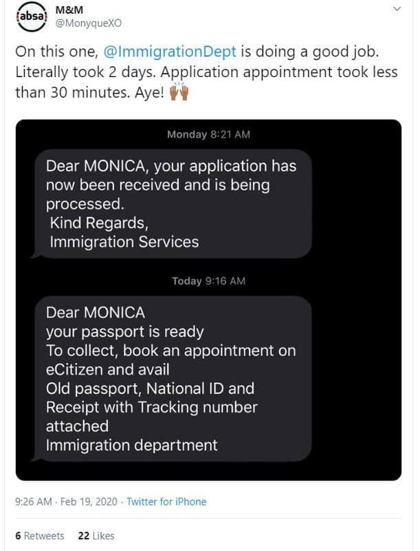 Mm absa monyquexo on this one immigrationdept is doing a good job. literally too