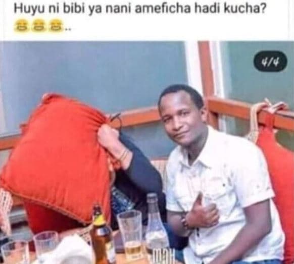 Huyu ni bibi ya nani ameficha hadi kucha? 6 8 4