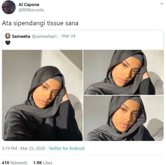 Al capone billkarundu ata sipendangi tissue sana sameeha sameehaa1 mar 24 3.19 p