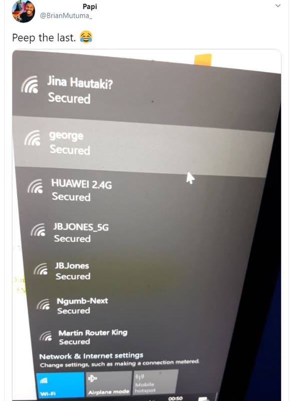 Papi brianmutuma _ peep the last. jina hautaki? secured geonge secured huawei 24