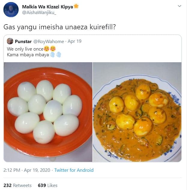 Malkia wa kizazi kipya aishawanjiku _ gas yangu imeisha unaeza kuirefill? punsta