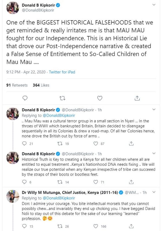 Donald b kipkorir donaldbkipkorir one of the biggest historical falsehoods that