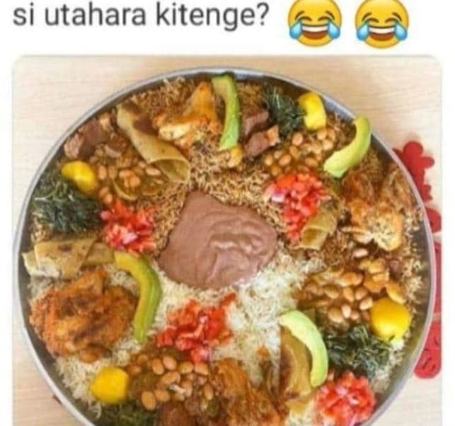 Si utahara kitenge?