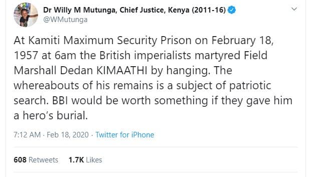 Dr willy m mutunga, chief justice, kenya 16 wmutunga at kamiti maximum security