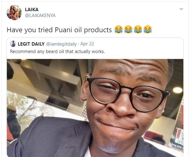 Laika laikakenya have you tried puani oil products legit daily iamlegitdaily apr