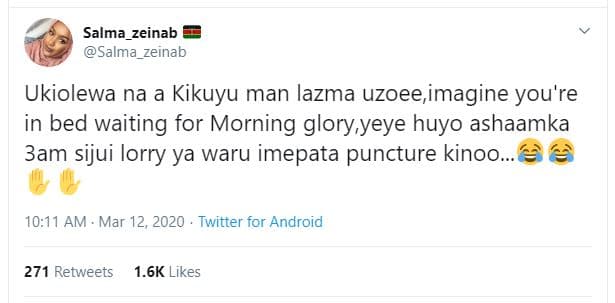 Salma_zeinab salma_zeinab ukiolewa na a kikuyu man lazma uzoee imagine you're in
