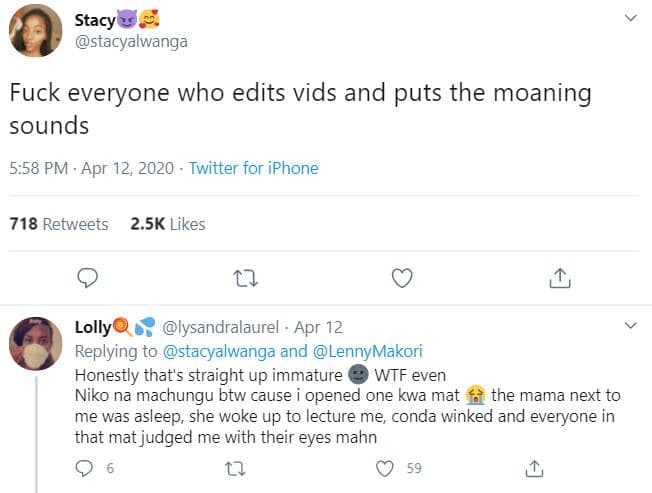 Stacy stacyalwanga fuck everyone who edits vids and puts the moaning sounds 5.58