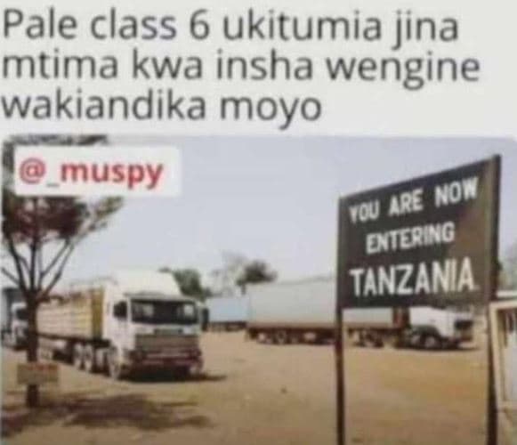 Pale class 6 ukitumia jina mtima kwa insha wengine wakiandika moyo muspy are nor