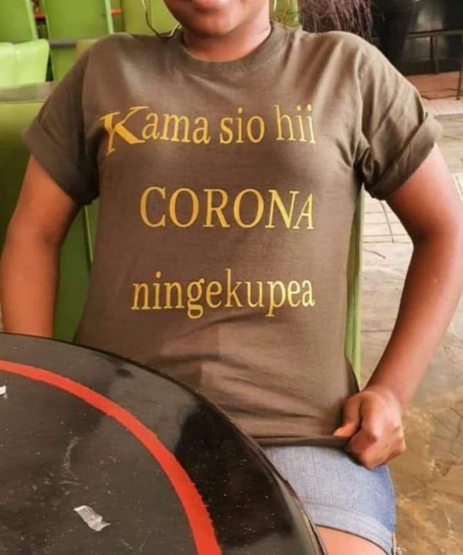 Kama sio hii corona ningekupea