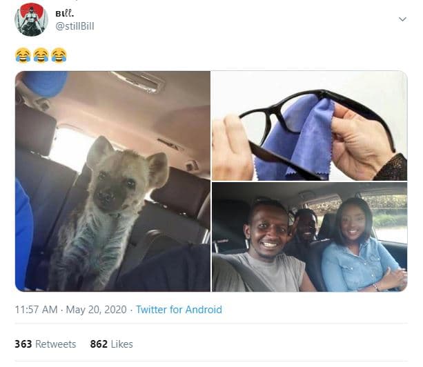 Bl. stillbill à22 11.57 am . may 20, twitter for android 363 retweets 862 likes