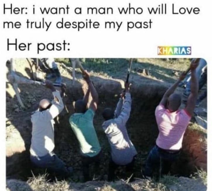 Her i want a man who will love me truly despite my past her past karias