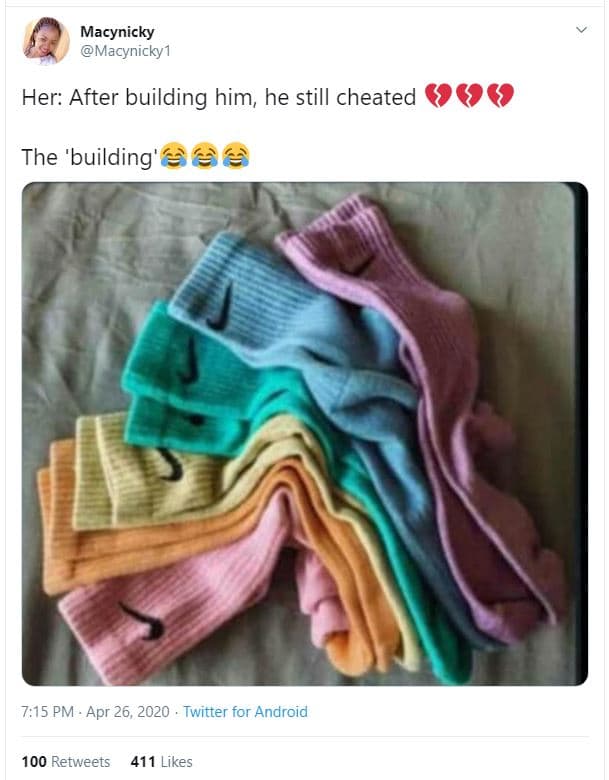 Macynicky macynicky1 her after building him he still cheated 60 the 'building' 7