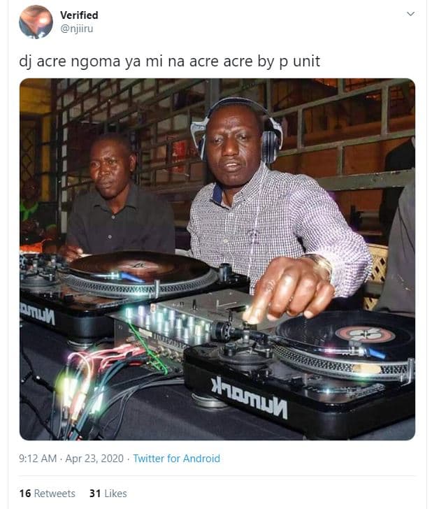 Verified njru acre ngoma ya mi na acre acre by unit 9,12 am . apr 23, twitter fo