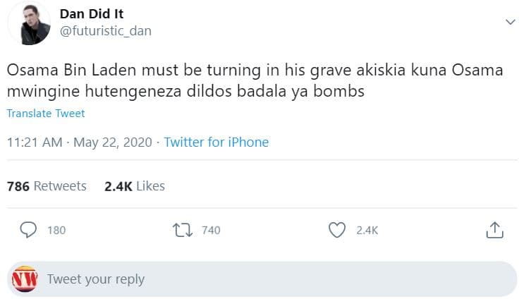 Dan did it futuristic_dan osama bin laden must be turning in his grave akiskia k